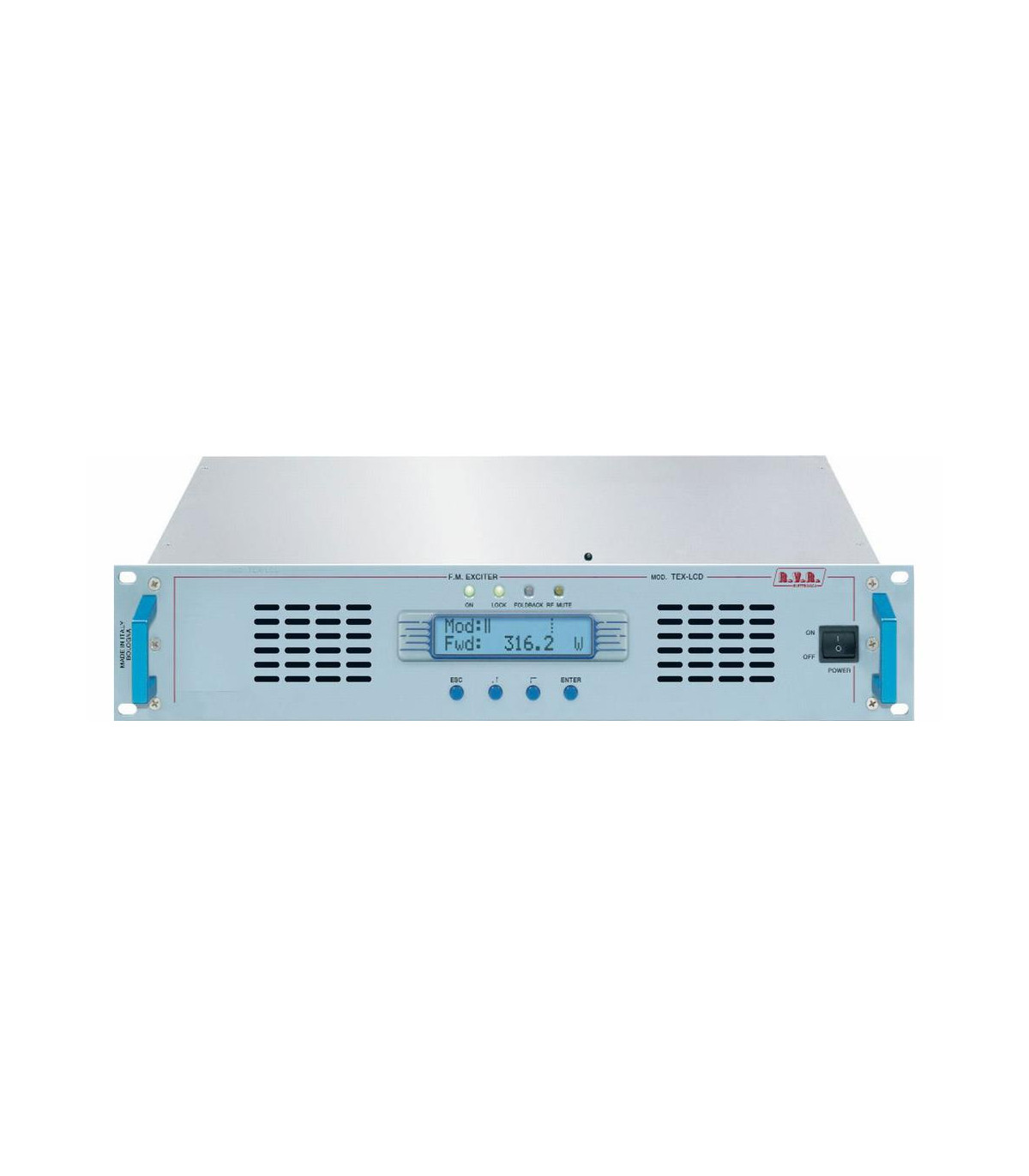 TEX1000LIGHT 1000W - FM Transmitter - Stereo - RVR